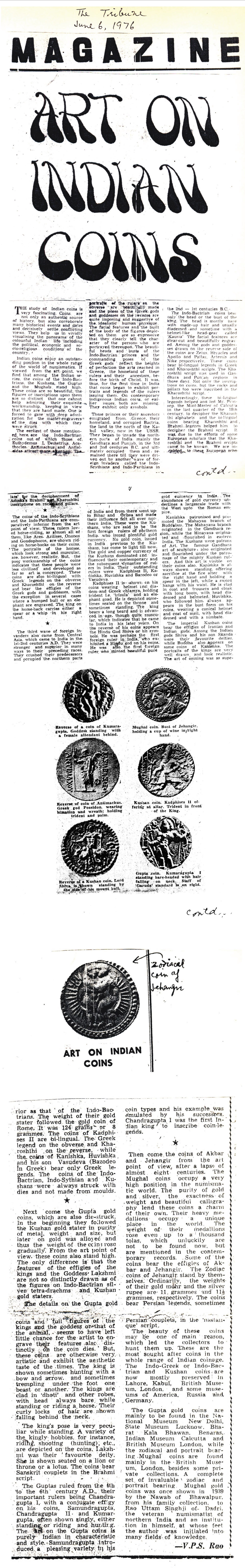 51. Sri VPS Rao on Art on Indian Coins1